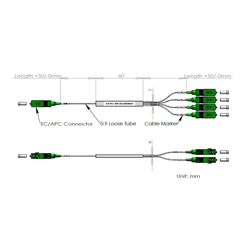 1*6 PLC SPLUTTER