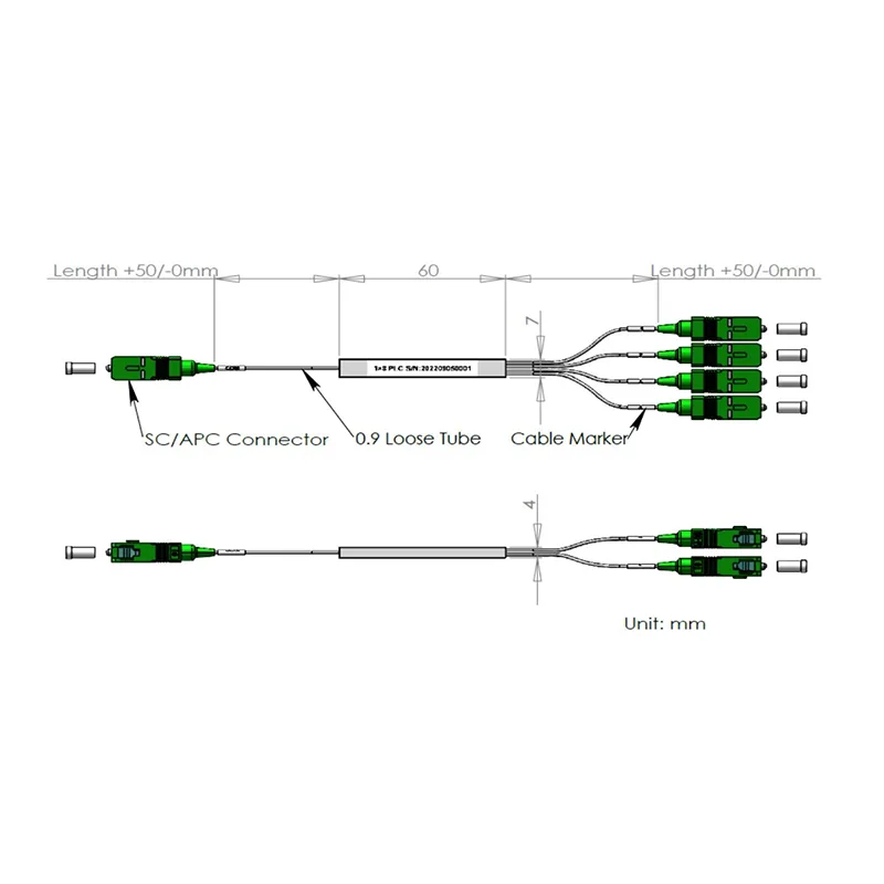 1*8 PLC SPLUTTER