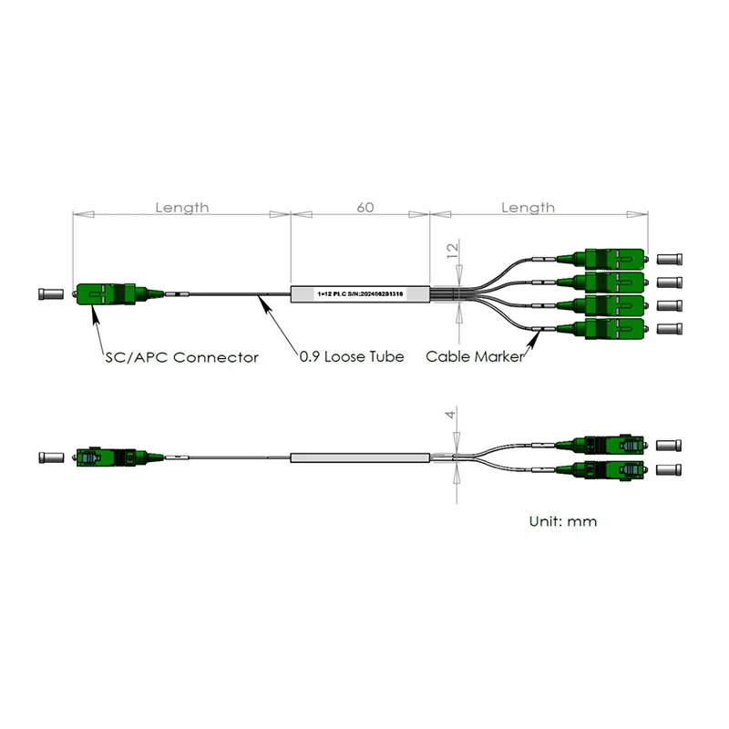 1*12 1*24 PLC SPLUTTER